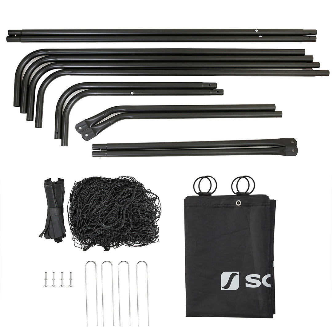 Black Football Gate with Target for Kids