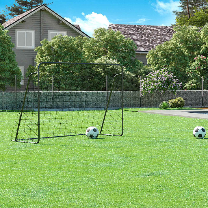 Black Portable Football Gate for Garden