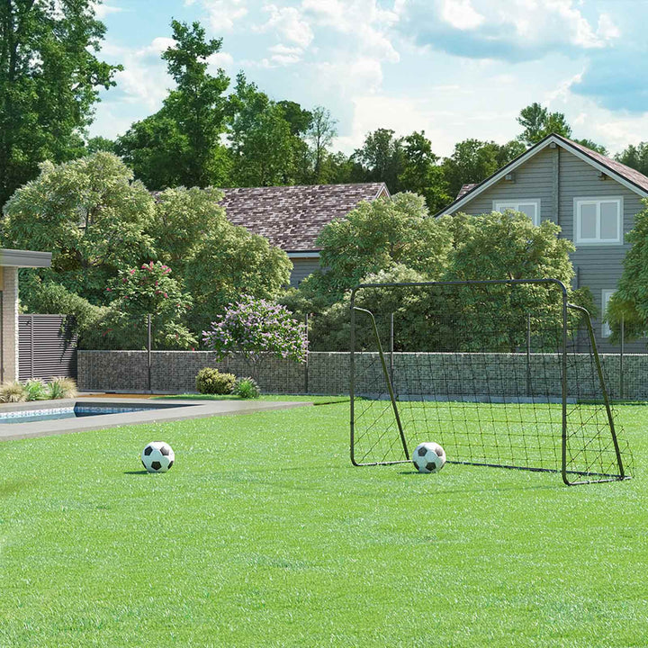 Black Portable Football Gate for Garden