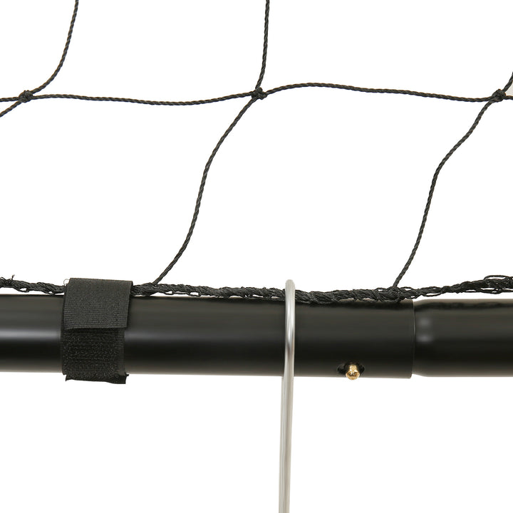 Black Portable Football Gate for Garden