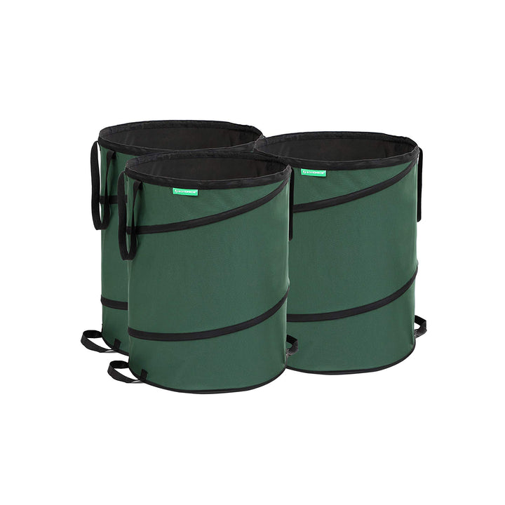 Set of 3 Pop Up Garden Bag 160l