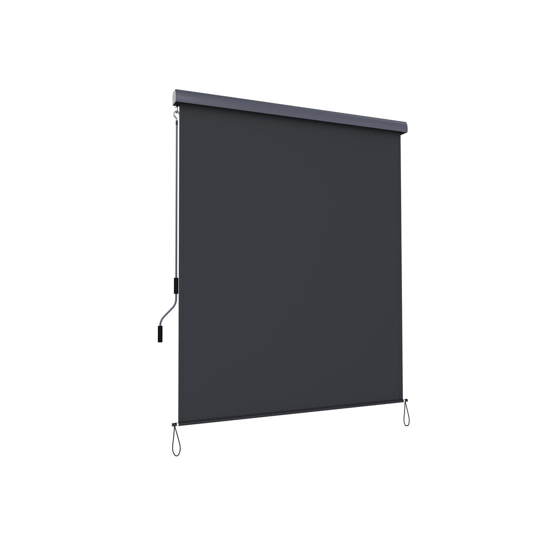 Smoky Grey Vertical Awning