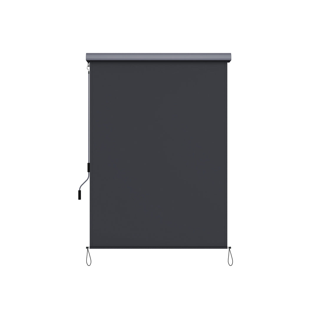 Smoky Grey Vertical Awning