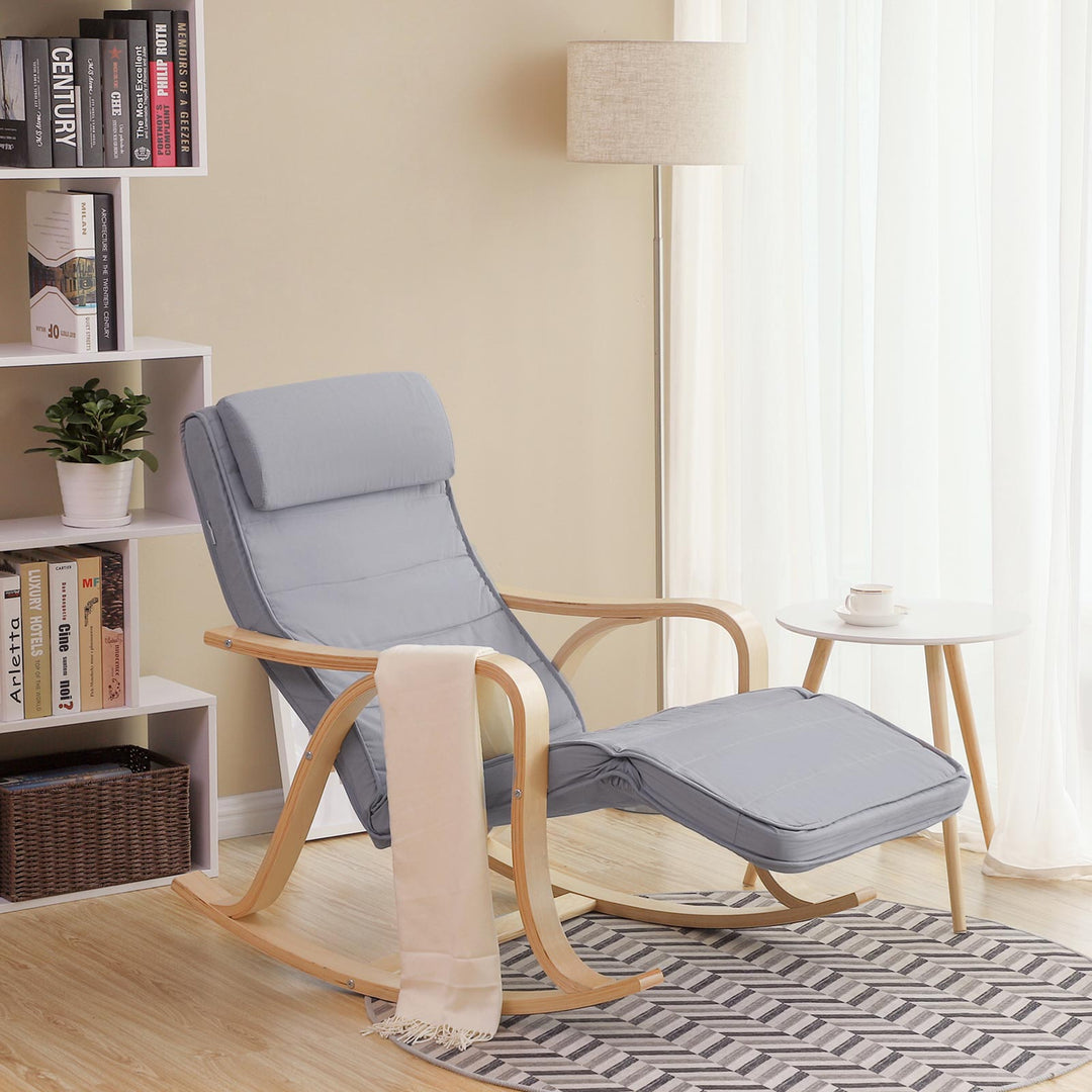 Solid Wood Rocking Chair