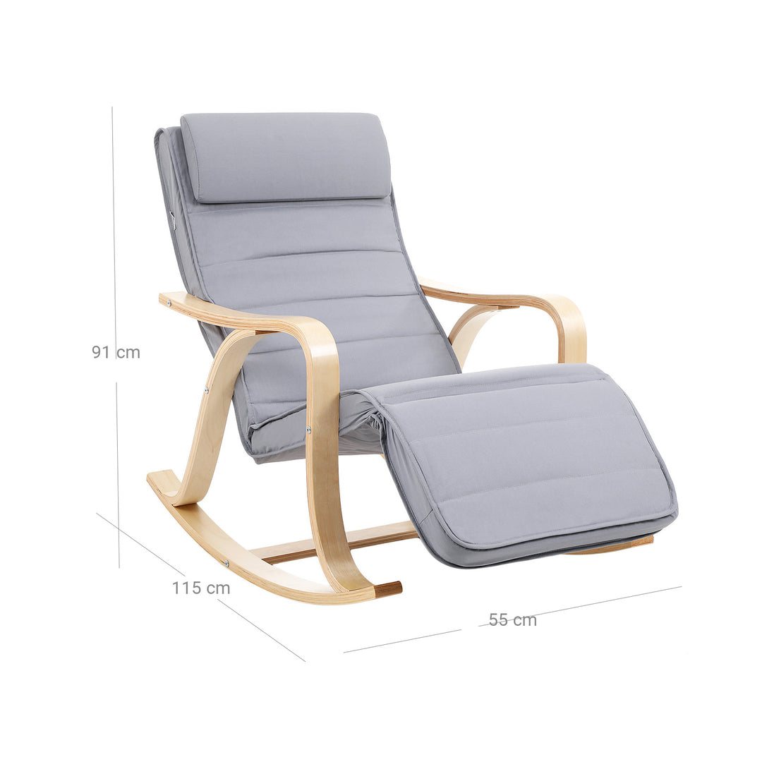 Solid Wood Rocking Chair