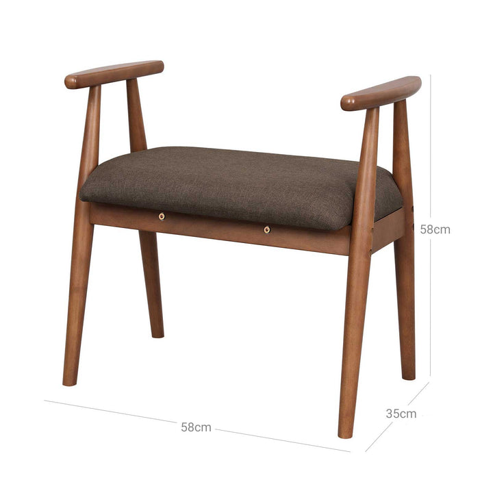 Solid Wood Shoe Bench