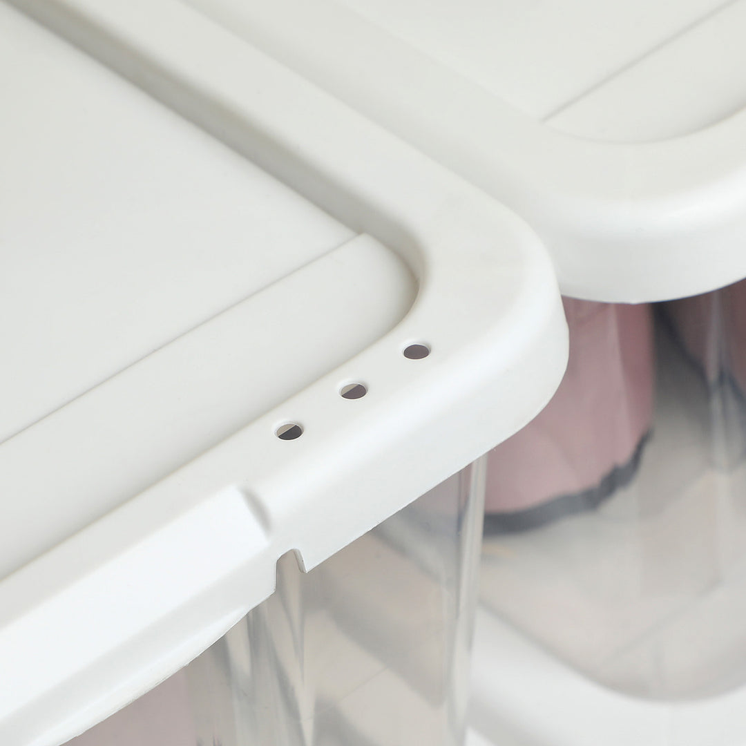 Stackable Clear Storage Boxes