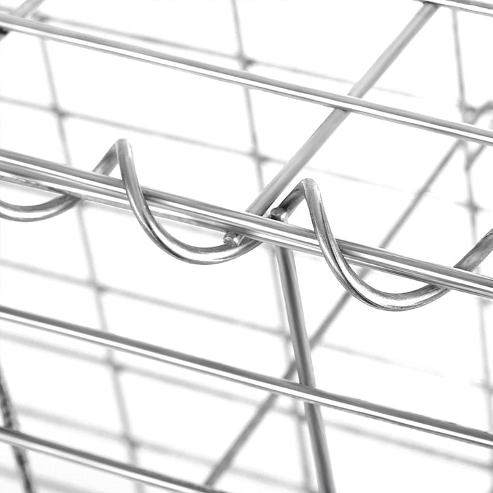 Stone Basket Garden Fence