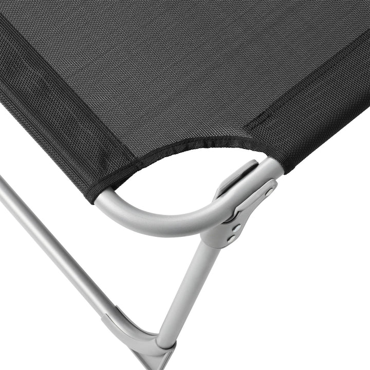 Sun Lounger with Headrest