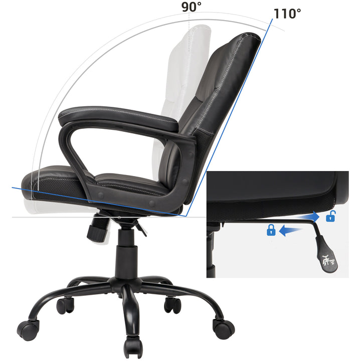 Synthetic Leather Executive Chair