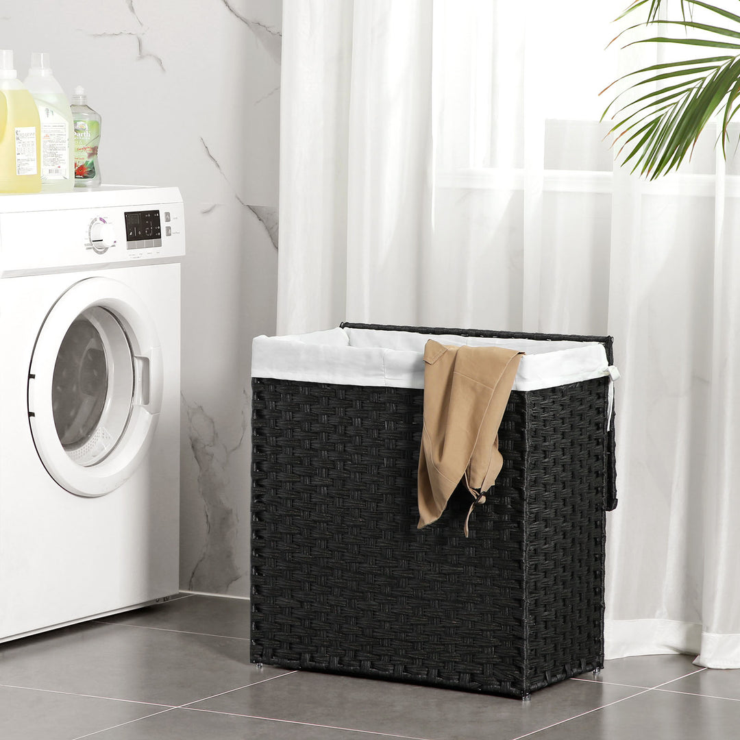 Synthetic Rattan Laundry Hamper