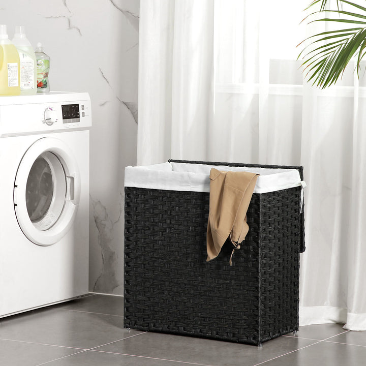 Synthetic Rattan Laundry Hamper