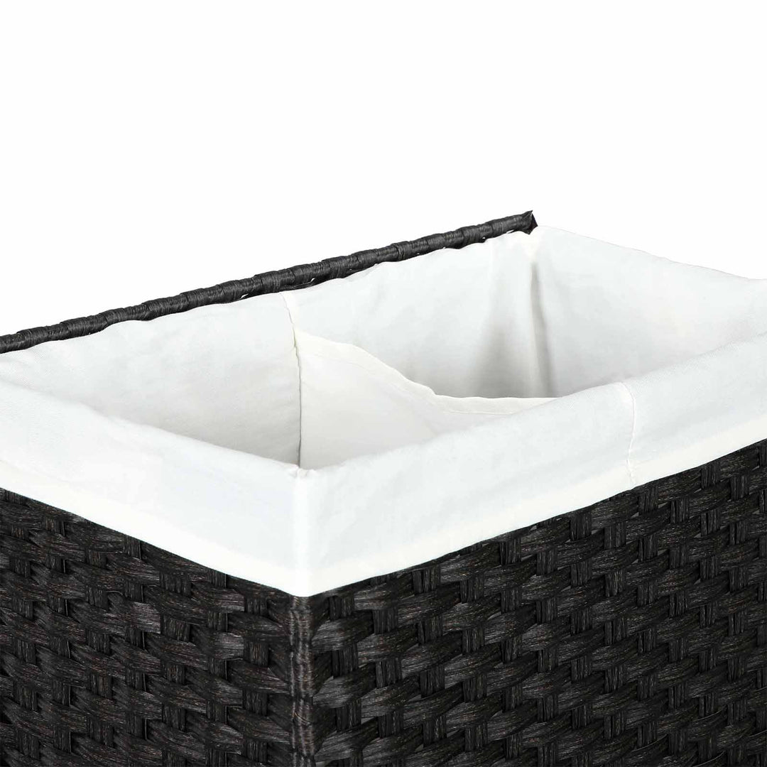Synthetic Rattan Laundry Hamper