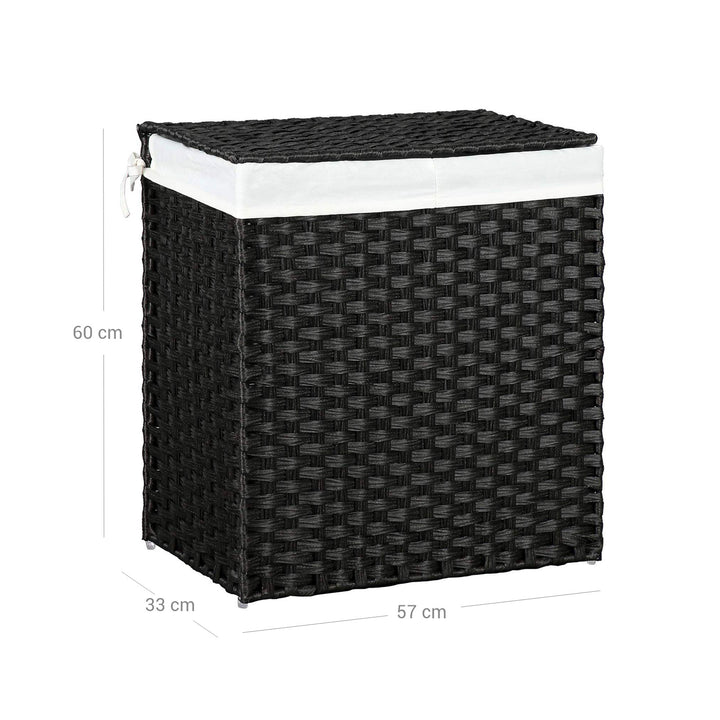 Synthetic Rattan Laundry Hamper