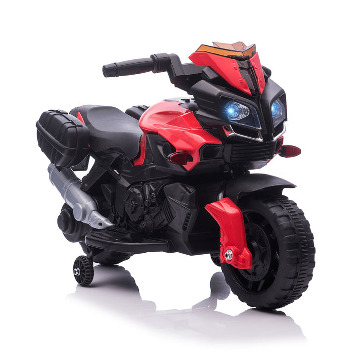 Kids Electric Pedal Motorcycle 3 km/h Max Speed for Girls Boy 18-48 months Red