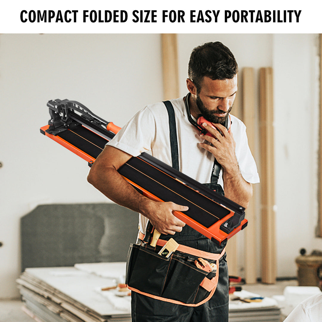 Manual Tile Cutter with Tungsten Carbide Cutting Wheel