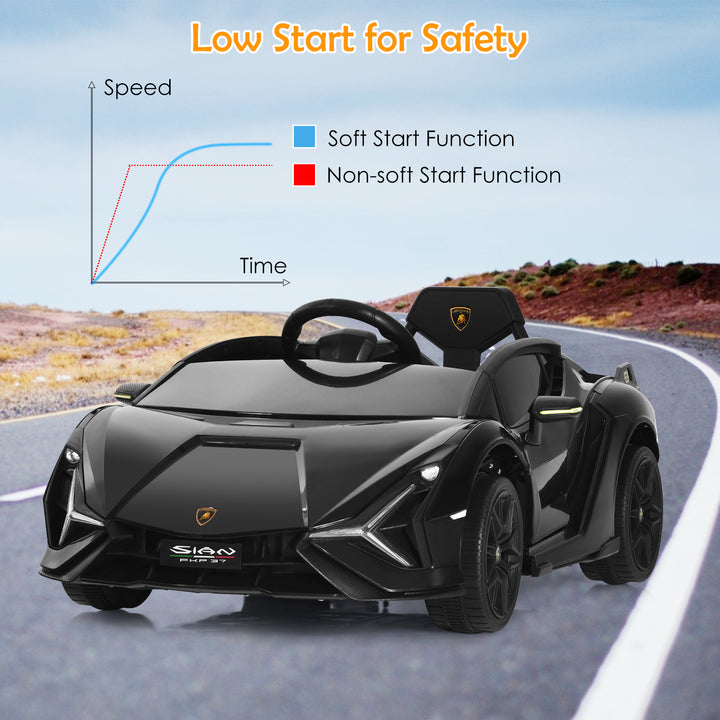 Kids Electric Ride on Car with Remote Control-Black