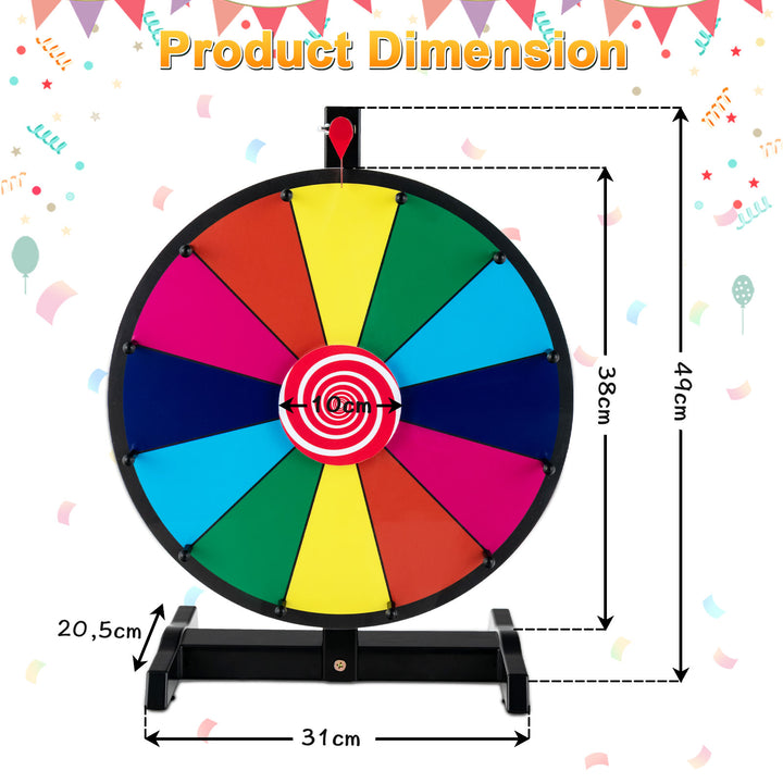 30/38 CM Spinning Wheel for Prizes-38 cm