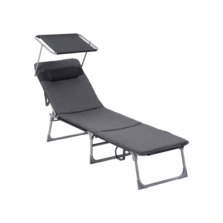 Thick Mattress Sun Lounger
