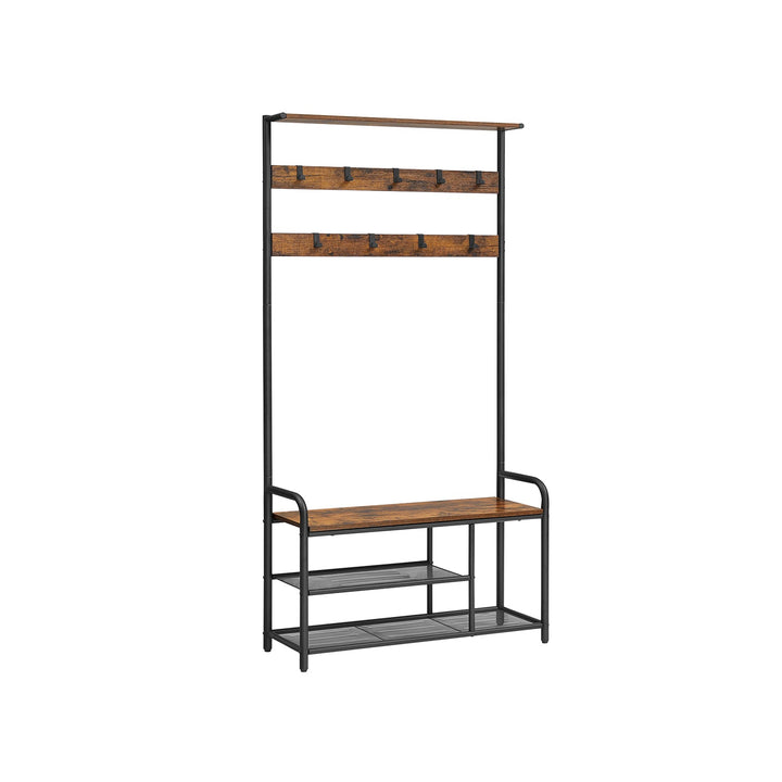 VASAGLE VASAGLE Coat Rack with Shoe Bench