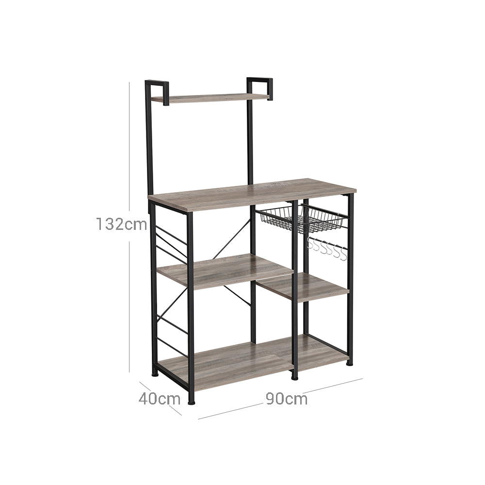 S-Hooks Kitchen Rack