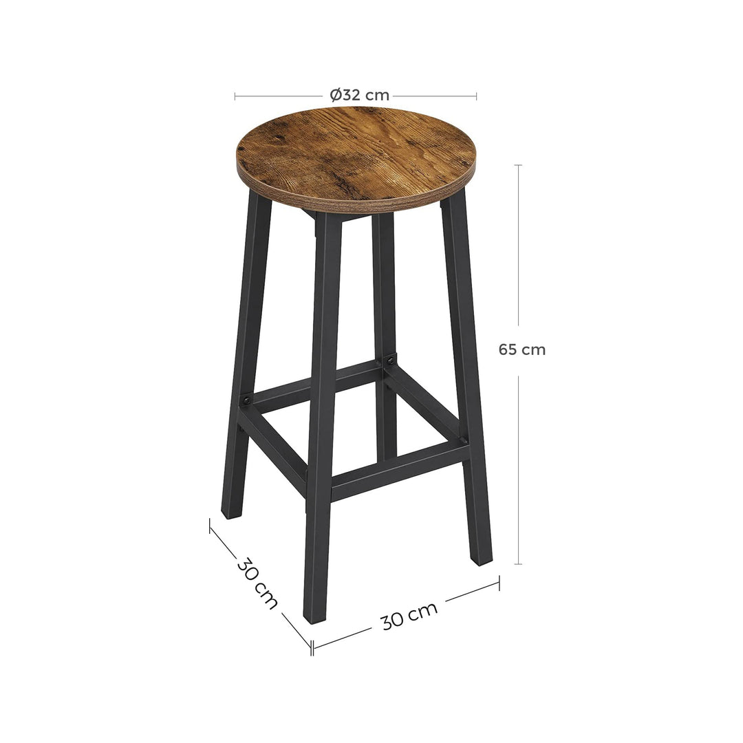 Steel Frame Bar Stools