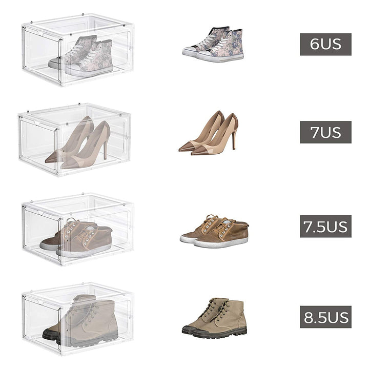 SONGMICS Shoe Boxes
