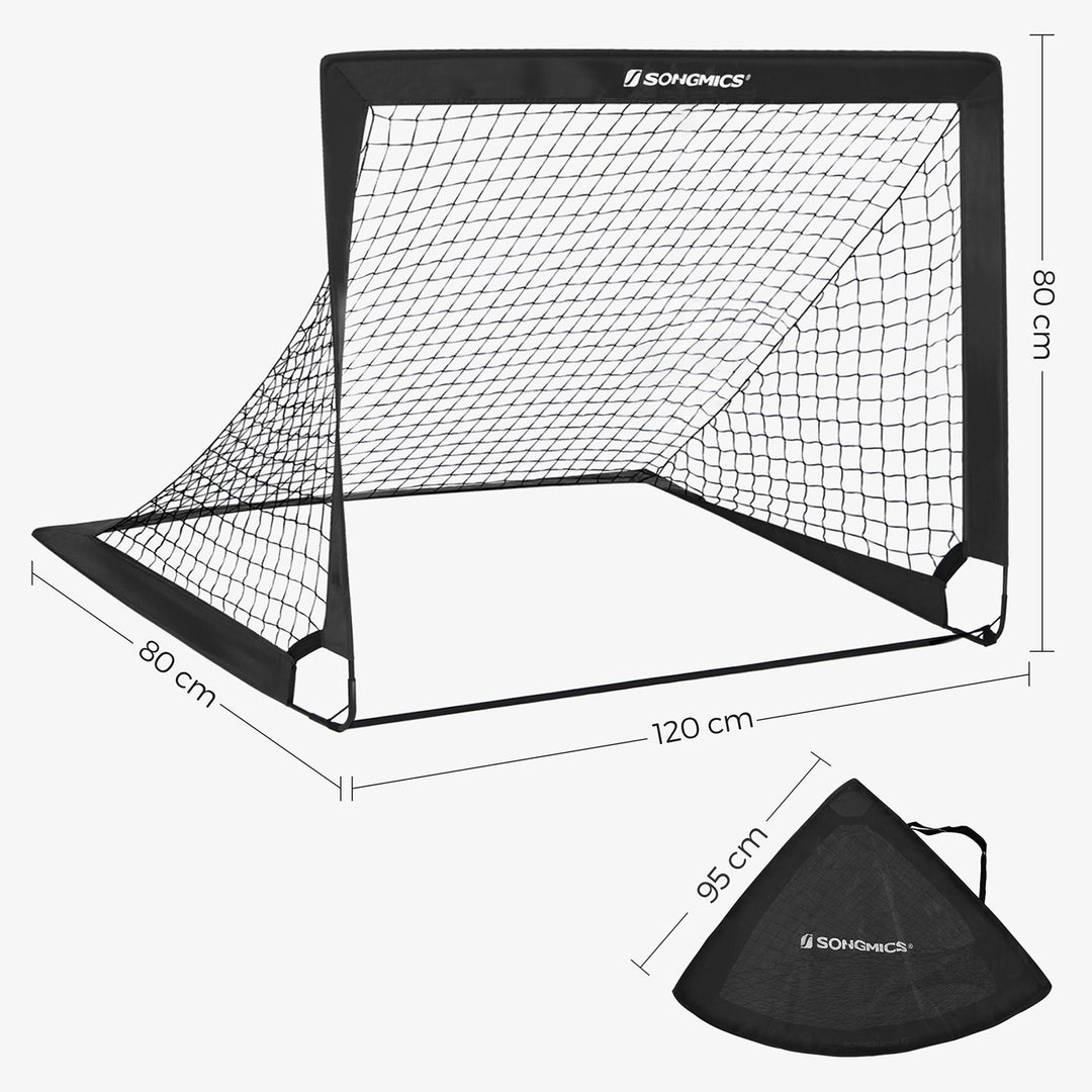 Set of 2 Pop-Up Soccer Goals