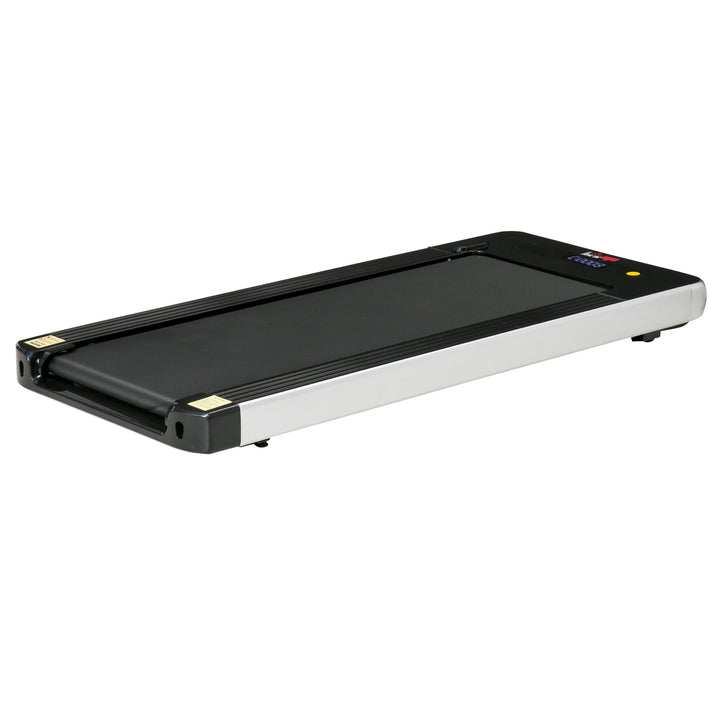 Electric Treadmill Walking Machine 735W Motorised Walking Treadmill 1-6km/h Aerobic Exercise Walking Pad w/ LED Display &amp; Remote Control