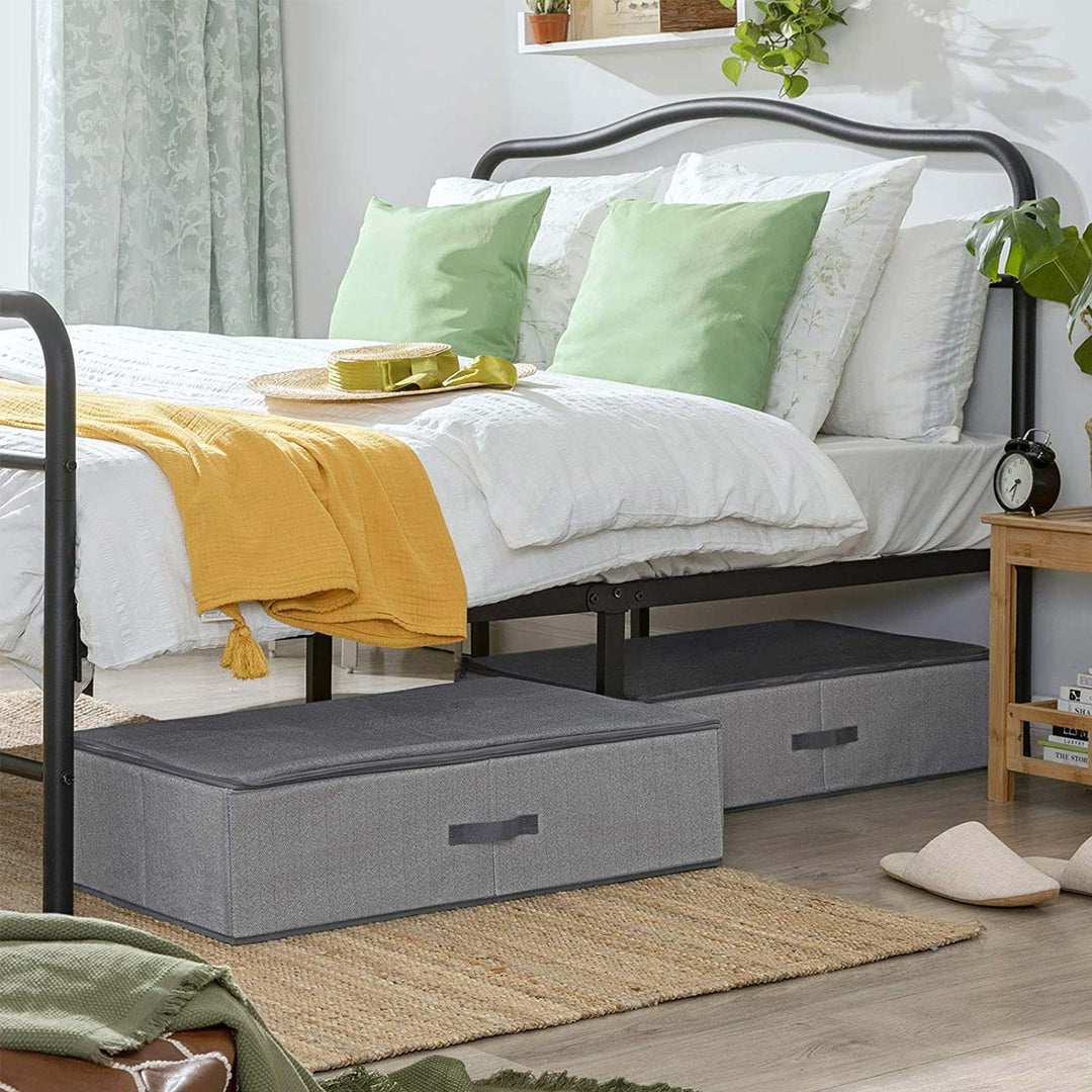 Storage Boxes Under Bed with Adjustable Divider