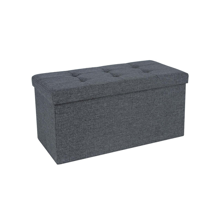 Fabric Storage Ottoman