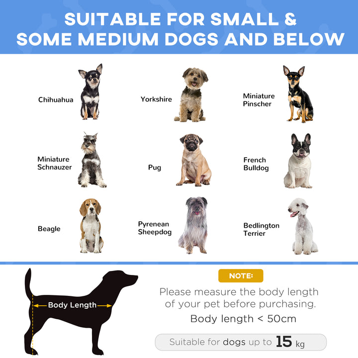 PawHut Raised Dog Bed with Soft Cushion, Modern Style Pet Sofa Bed Steel Frame, with Removable Cover, for Small and Medium Dogs 85 x 55 x 20 cm Black