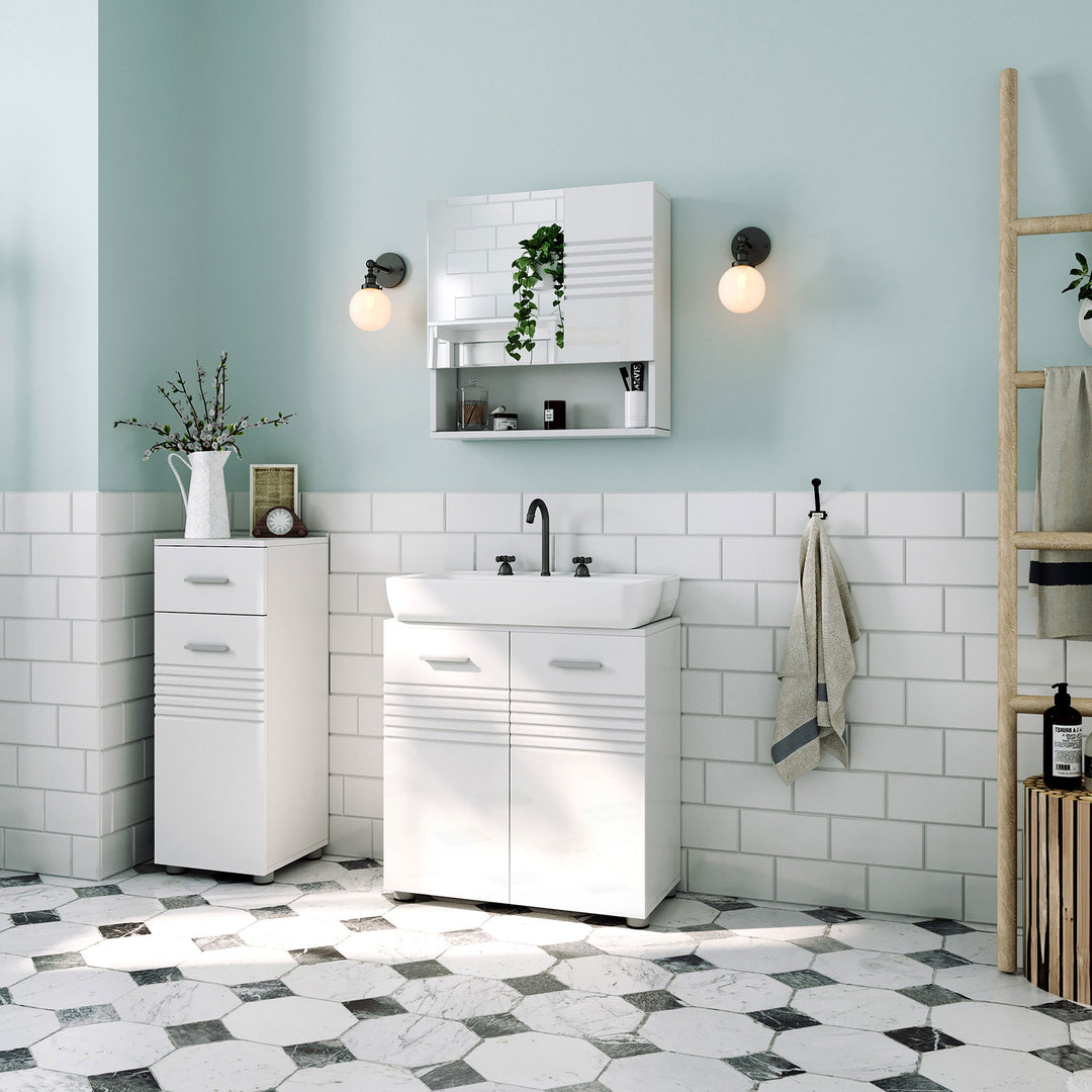 Wall Mounted Bathroom Cabinet