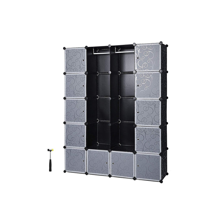 Wardrobe with Clothes Rail