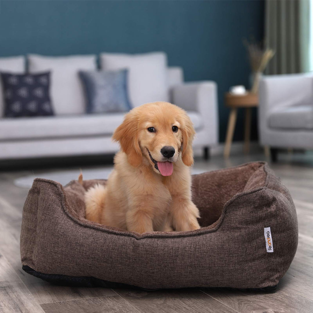 Washable Plush Dog Bed