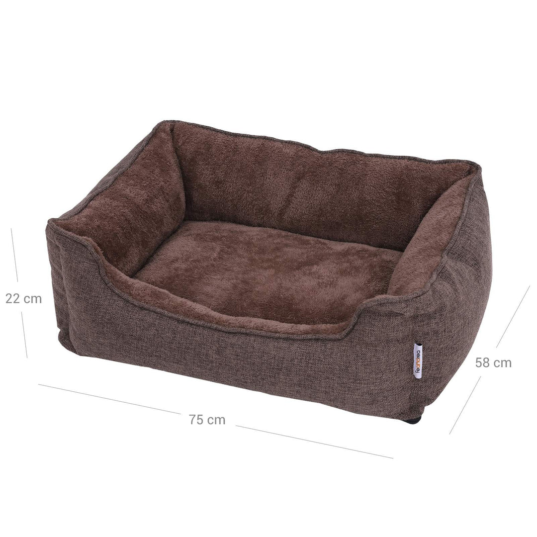 Washable Plush Dog Bed