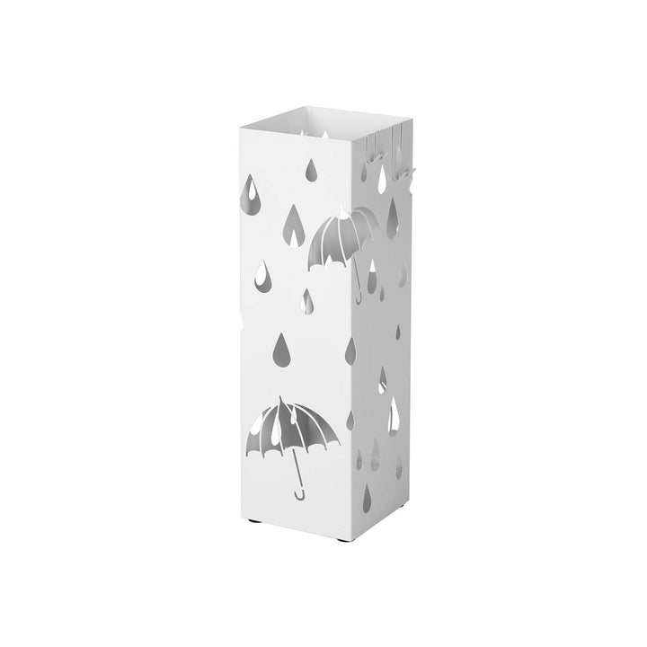 White Metal Umbrella Stand
