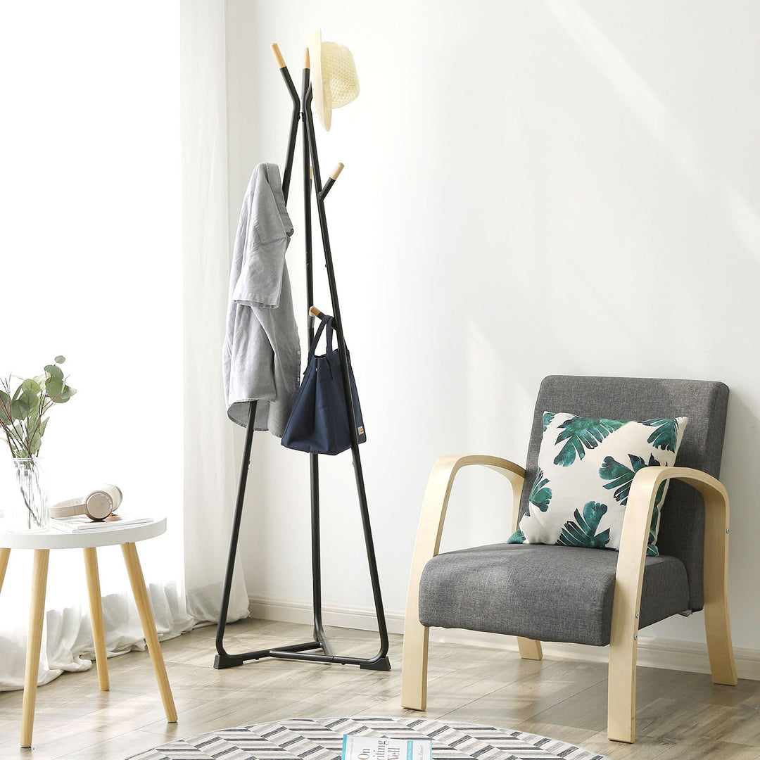 Wood Hooks Coat Rack
