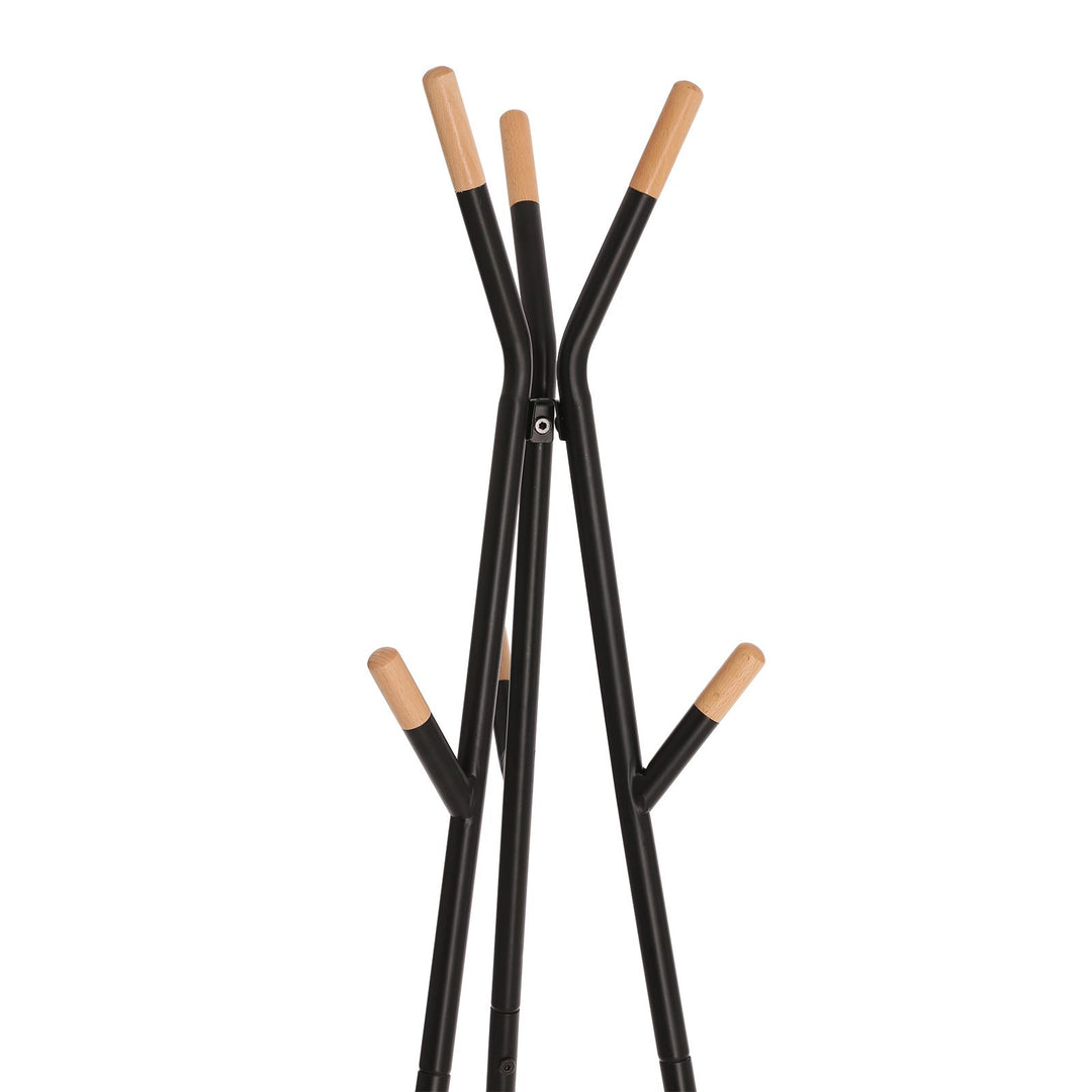 Wood Hooks Coat Rack