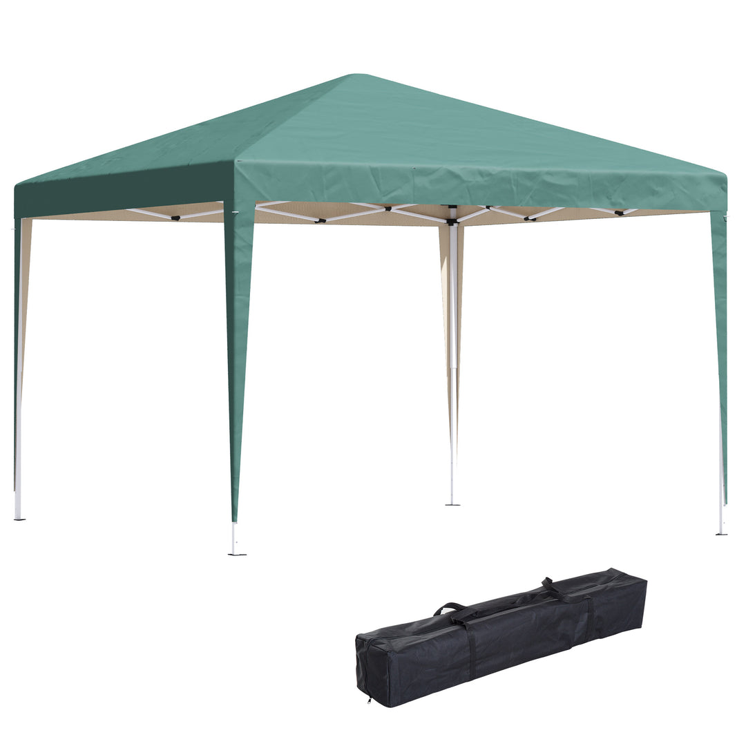 3 x 3 meter Garden Heavy Duty Canopy Rentals Marquee Party Tent Folding Wedding Canopy-Green