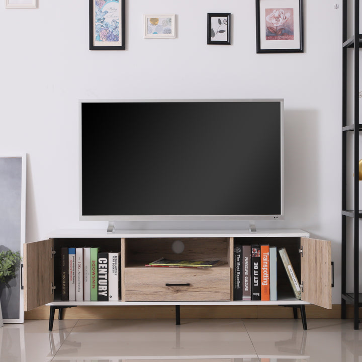 TV Unit TV Cabinet Stand DVD Media Center Drawer Recorder Receiver System Unit Shelf Cupboards Storage Nordic Livin