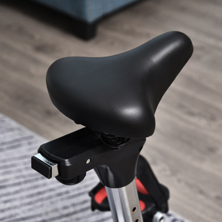 Exercise Bike Stationary Adjustable Height&amp;Magnetic Recumbent Cycling w/ LCD, Phone Holder