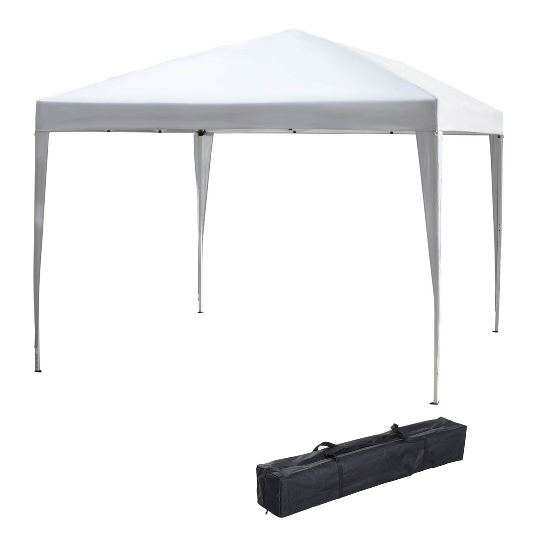 Garden Heavy Duty Pop Up Gazebo Marquee Canopy 3 x 3 meter - White