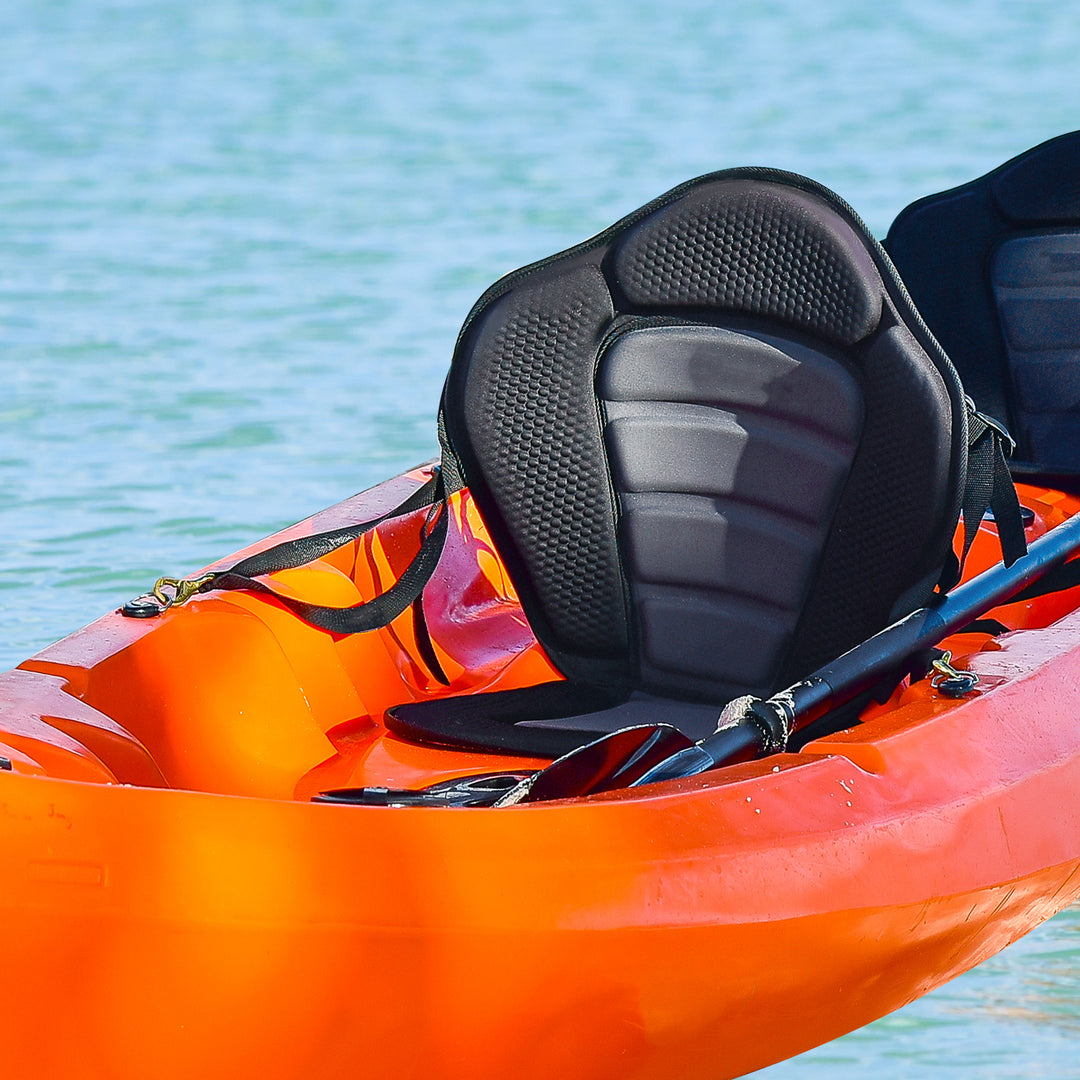 High Back Detachable Canoe/Kayak Seat-Black