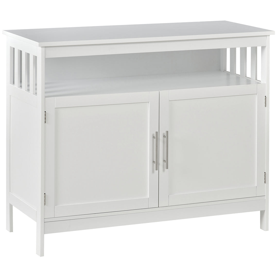 Kitchen Console Table/Buffet Sideboard/Wooden Storage Table, White