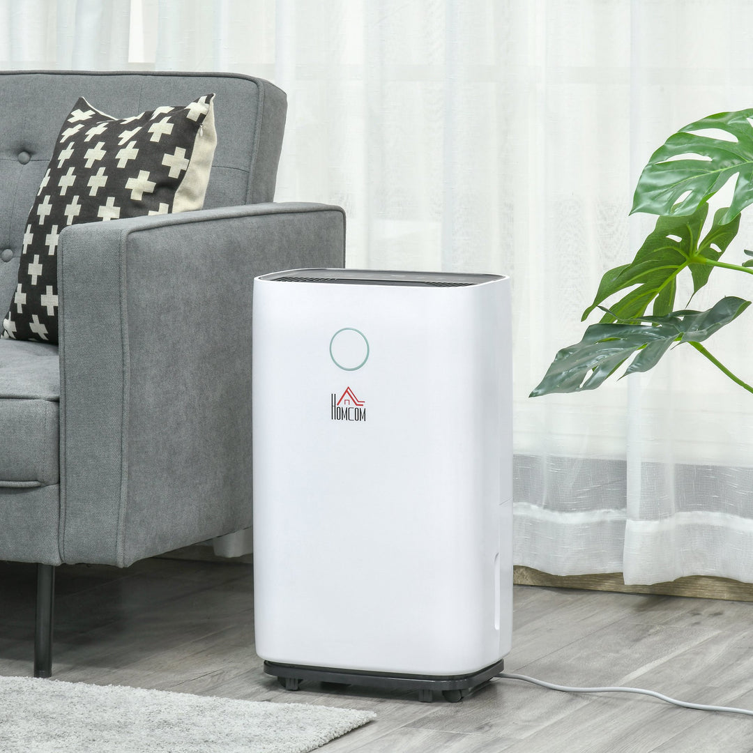 20L/Day 4000ML Portable Quiet Dehumidifier for Home Laundry Room Bedroom Basement, Electric Moisture Air De-Humidifier with 3 Modes