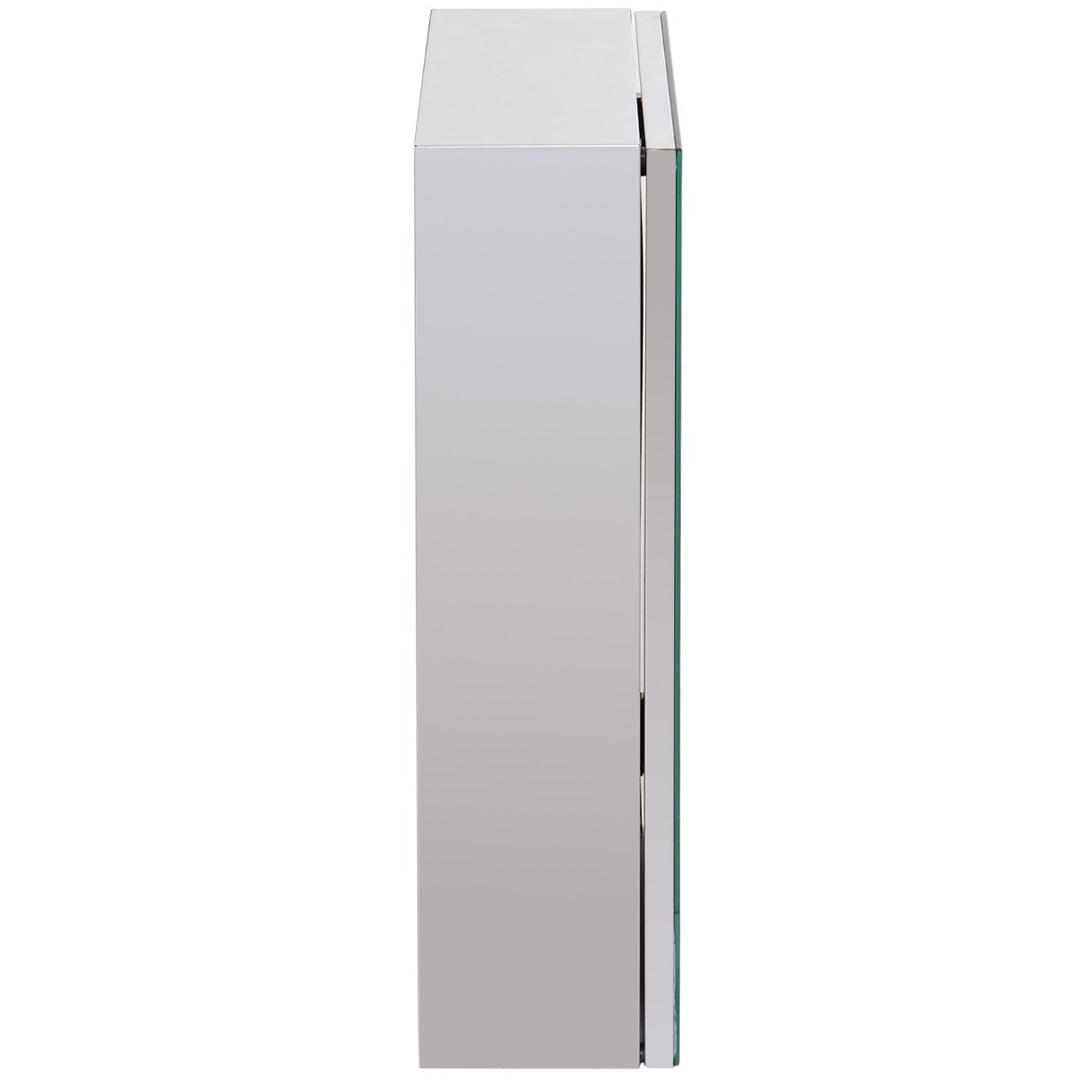 Stainless Steel Wall-mounted Bathroom Mirror Storage Cabinet 300mm (W)