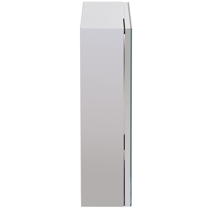 Stainless Steel Wall-mounted Bathroom Mirror Storage Cabinet 300mm (W)