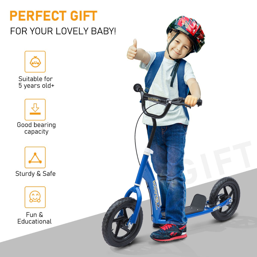 12" Tyres Scooter-Blue