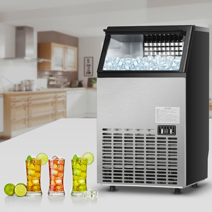 Commercial Ice Cube Making Machine for Home Office Bar